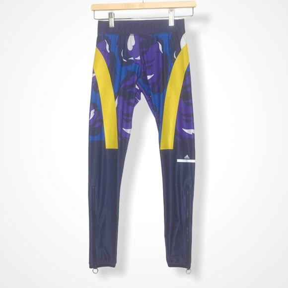 Adidas by Stella McCartney Multicolor Techfit Tights XS - Picture 2 of 13